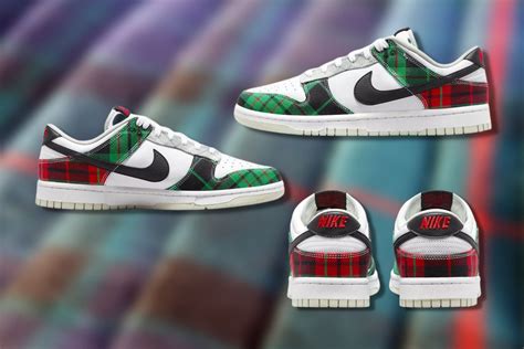 nike dunk autumn plaid|Nike dunk shoes.